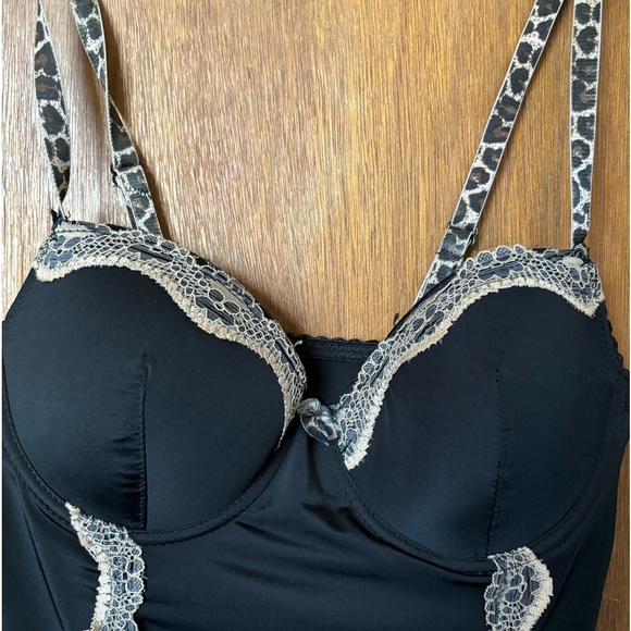 Black slip on dress top size small - Picture 4 of 8